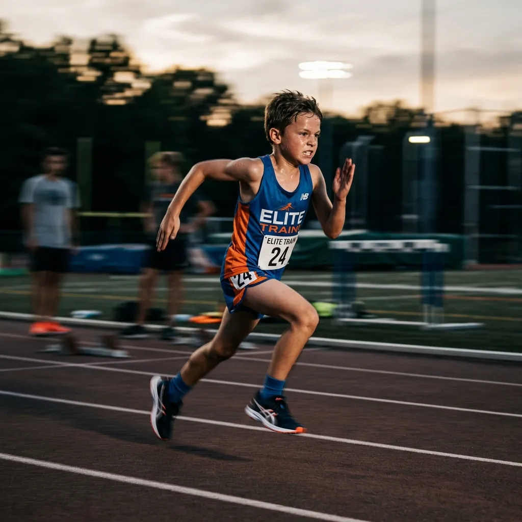 Kid running